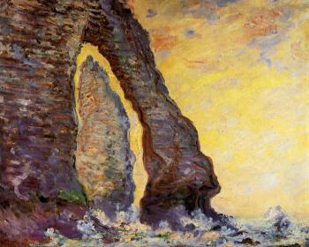 尅勞德 莫奈 The Rock Needle Seen through the Porte d'Aval